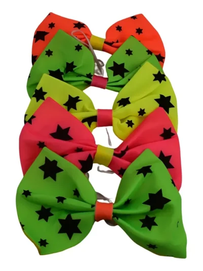 BOLSON MOÑOS PAYASO ESTRELLA GRANDE FLUO SURTIDO x5