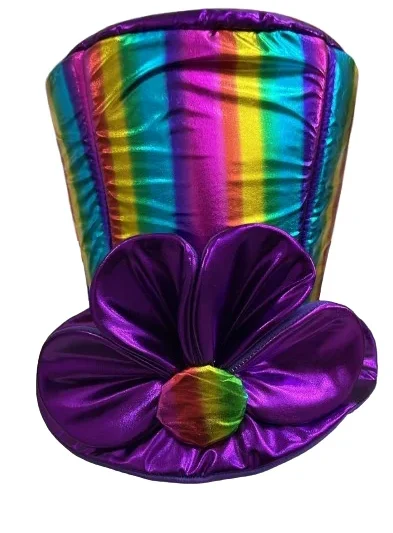 GALERA METAL ARCO IRIS CON FLOR x1 475 (colores surtidos)