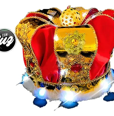 CORONA REY FREDY CON LUZ LUJO RMx1