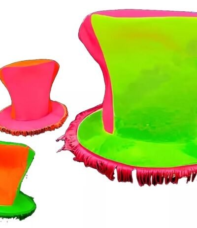 GALERA ALTA FLUO PRIMAVERA CON FLECOS x1 (v.modelos)