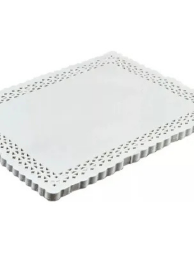 BLONDA RECTANGULAR BLANCA 26x32 CM x100 (2K) BBBR2632 PACOLON