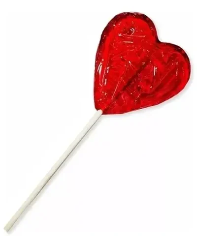 CHUPETIN CORAZON GRANDE CARAMELO x20u. HUMPI
