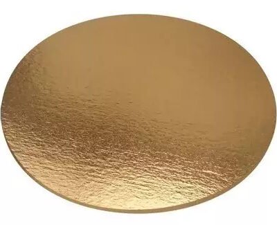 DISCO CARTON DORADO 16cm  RAF 6313