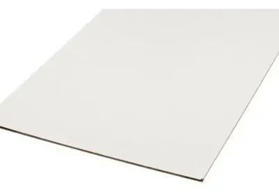BASE RECTANGULAR FIBROFACIL 30X40cm BLANCO x1