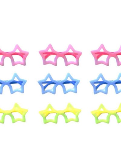 ANTEOJO ESTRELLA VARIOS COLORES FLUO x12 JB 1203