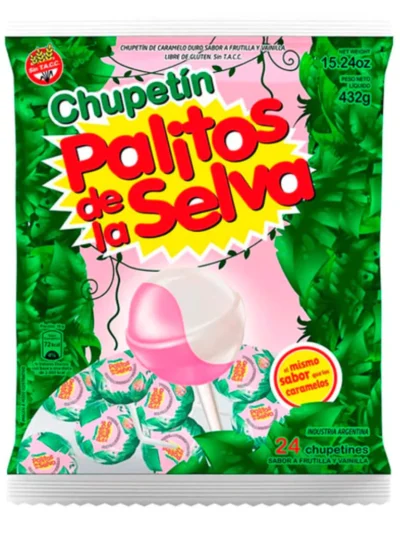 CHUPETIN PALITO DE LA SELVA  x432 grs. 2987