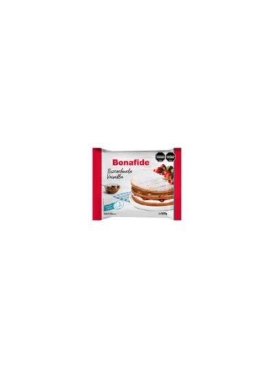BIZCOCHUELO BONAFIDE REDONDO 3 CAPAS VAINILLA x500gr 902271