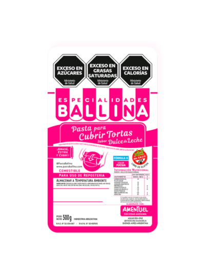 PASTA BALLINA FORMULA H COLOR FUCSIA x500grs.