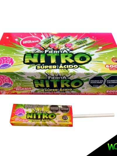 CHUPETIN MASTICABLE FIERITA NITRO SUPER ACIDO x50