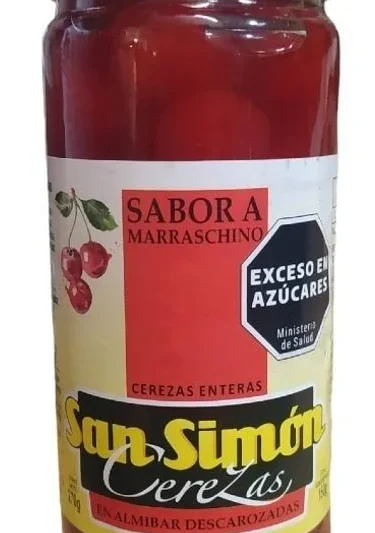 CEREZA EN FRASCO ROJA SAN SIMON x270grs x1unid