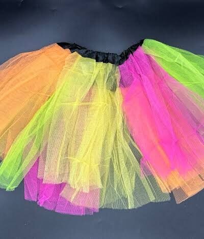 TUTU FLUO ADULTO/ADOLESCENTE MULTICOLOR AC525 x1 PS