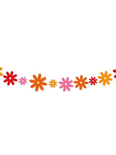 BANDERIN MARGARITAS MULTICOLOR x1 GM 3345-20