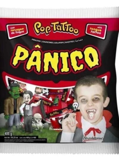 CHUPETIN POP TATTO PANICO x400gr APROX. 86083
