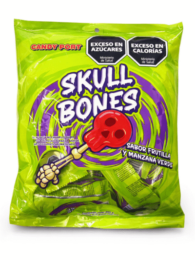 CHUPETIN SKULL BONES CANDY PORT 200gr 10110.52