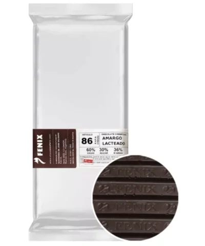 CHOCOLATE COBERTURA FENIX AMARGO Nº86  x1kg