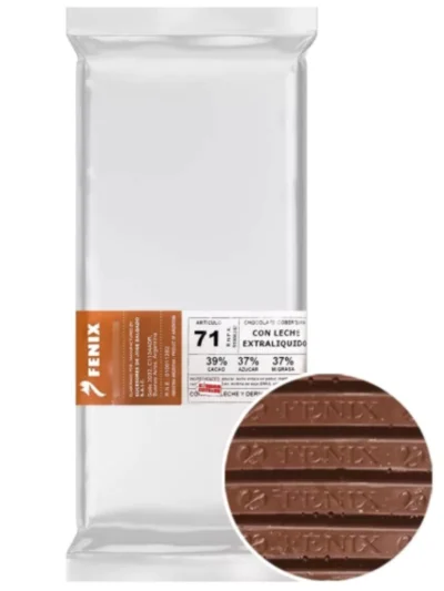 CHOCOLATE COBERTURA FENIX CON LECHE  Nº71 x1kg