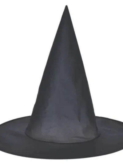 GORRO BRUJA NEGRO ECONOMICO x12 FP387 CA