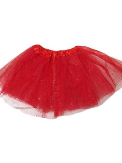 TUTU ROJO DE TULL x1 HA0455-05
