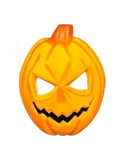 CARETA CON TELA PLASTICA CALABAZA x3 3265T