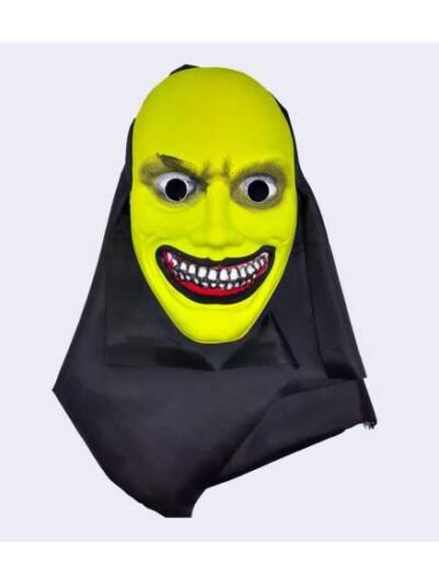 CARETA CON TELA PLASTICA ESPECTRO FLUO x3 3370T