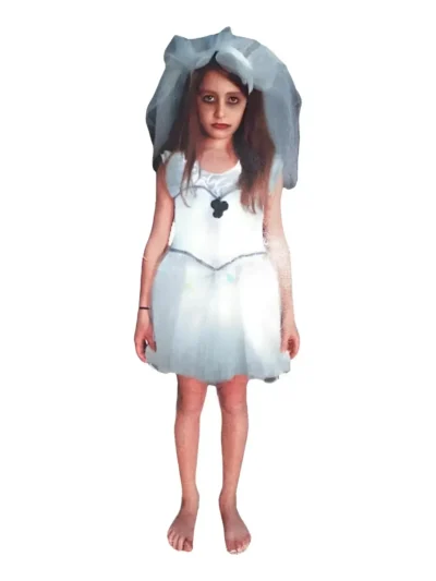DISFRAZ HALLOWEEN NOVIA ZOMBIE CROSTIx1 T3 56