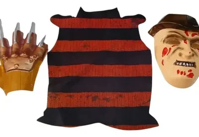 SET HALLOWEEN FREDDY x1 (careta,pechera,garra)