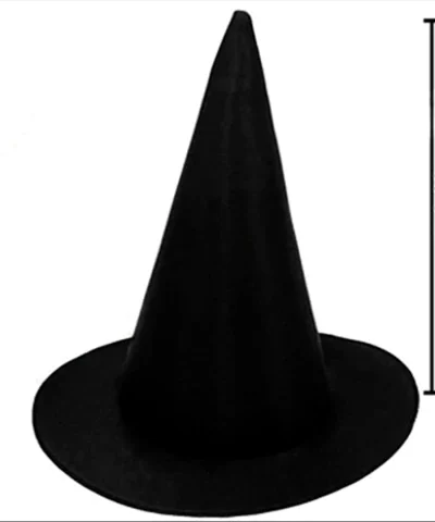 GORRO BRUJA NEGRO x1 ALE