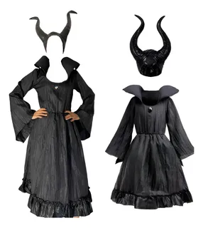SET HALLOWEEN ECHYZOS MALEFICA CON ACCESORIOSx1