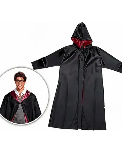 CAPA NIÑO CON CAPUCHA HARRY POTTER  x1 CROSTI