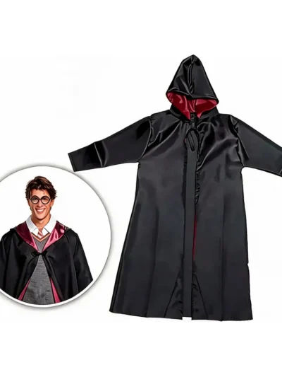 CAPA ADULTO CON CAPUCHA HARRY POTTER  CROSTI x1