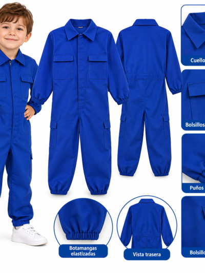 DISFRAZ MAMELUCO AZUL NIÑO CROSTI T2x1 (5-7años)