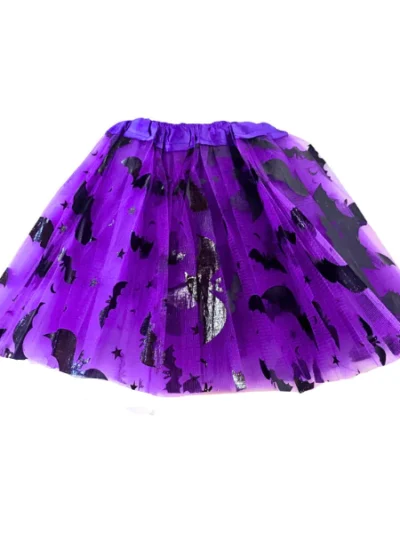 TUTU ESTAMPADO VIOLETA MURCIELAGO x1 PA0139-01