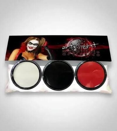 MAQUILLAJE ARTISTICO HALLOWEEN APLICACION DIRECTA 2gr c/u x6u. ARTELIGHT ART.2047