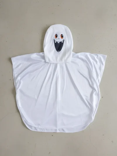 DISFRAZ HALLOWEEN FANTASMA NIÑO CANDELA T2 x1