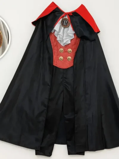 DISFRAZ HALLOWEEN DRACULA C/CAPA NIÑO CANDELA x1 T2