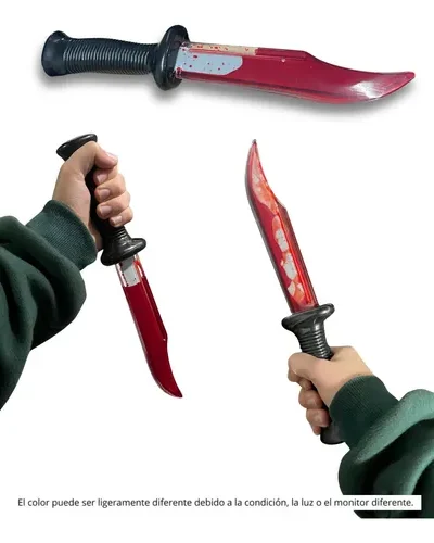 CUCHILLO CON SANGRE LIQUIDA x1 GOAC40 PS