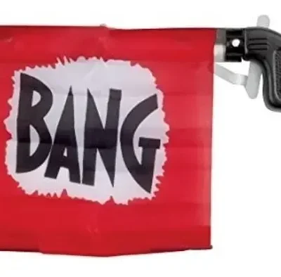 PISTOLA CON BANDERA BANG x1 GOAC51 PS