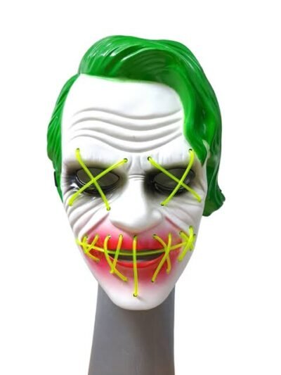 CARETA JOKER CON LED x1 YJ0915