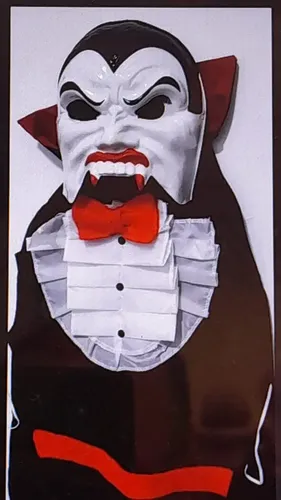 SET HALLOWEEN DRACULA x1 (capa,careta,pechera)