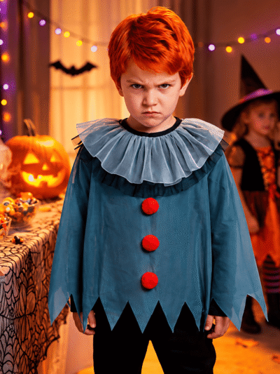 CAPA NIÑO PAYASO MALDITO CROSTI x1.